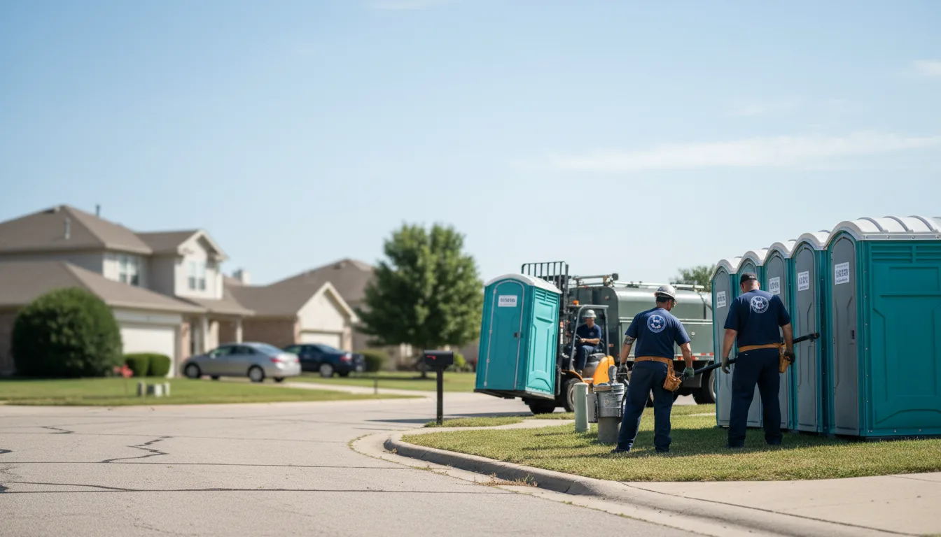 Porta Potty Rental in Secor, IL near me